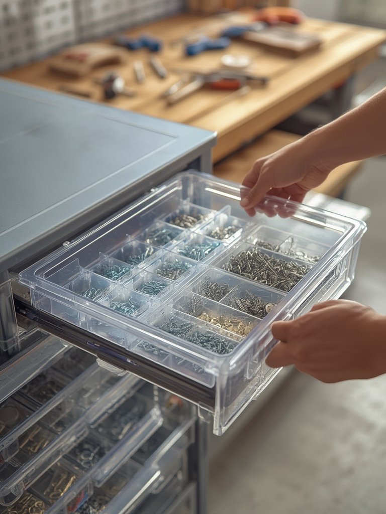 storage cabinet in action